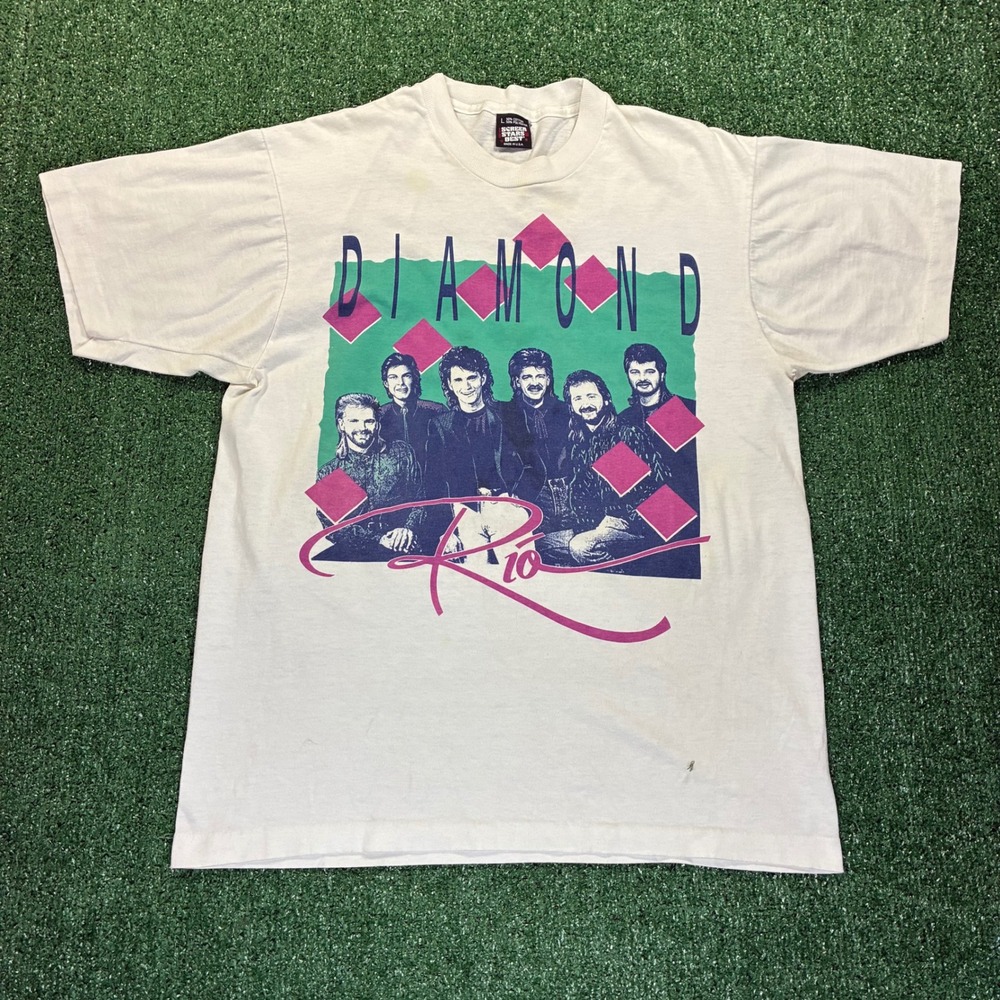 Vintage 90s Diamond Rio Band T-shirt